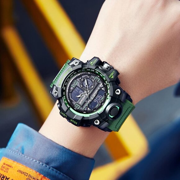 NEW Mens LED Military Watch main image 3